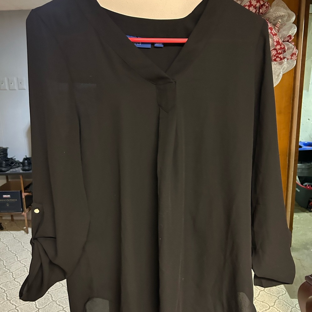Apt 9 Elegant Black Women's Top